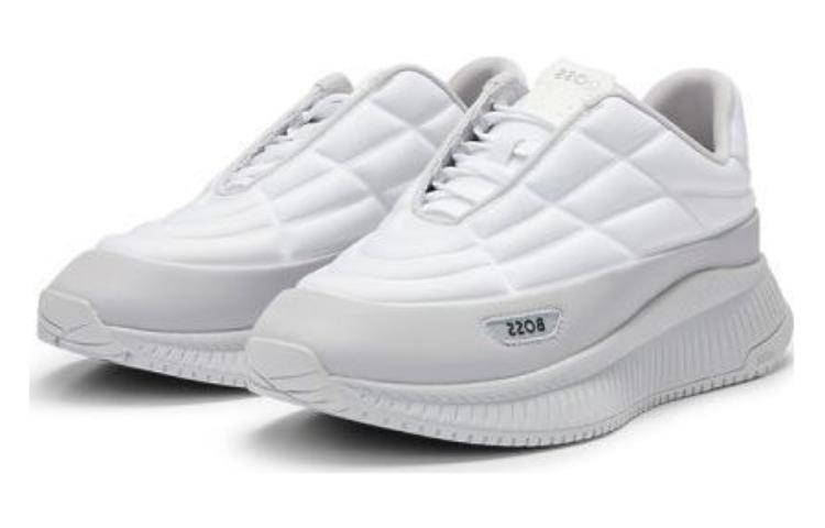 

Кроссовки HUGO BOSS Lifestyle Shoes Men Low-top White/Gray, белый/серый