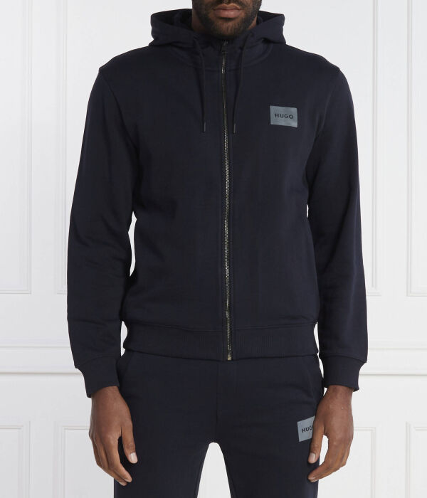 

Джемпер с узором в горошек Regular fit Hugo, синий