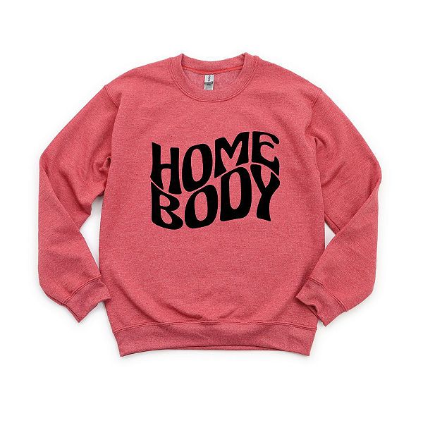 

Свитшот Homebody wavy Simply Sage Market, Heather Red