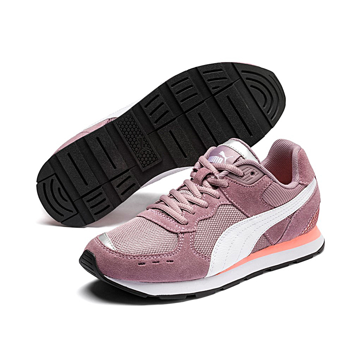 

Низкие кроссовки Puma Low Vista JR, фиолетовый