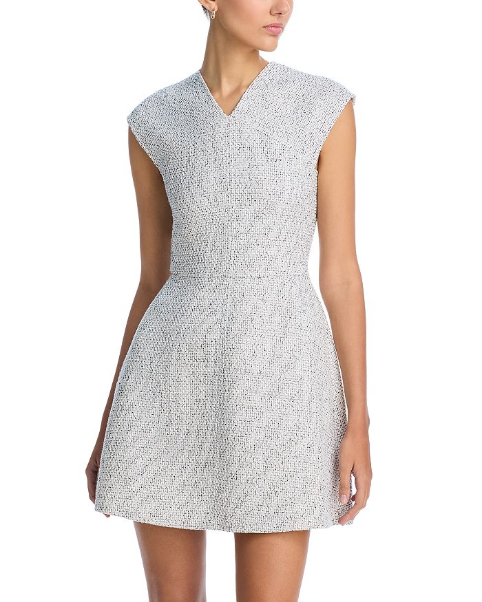 

Платье из твида «Марьям» Proenza Schouler White Label, серый