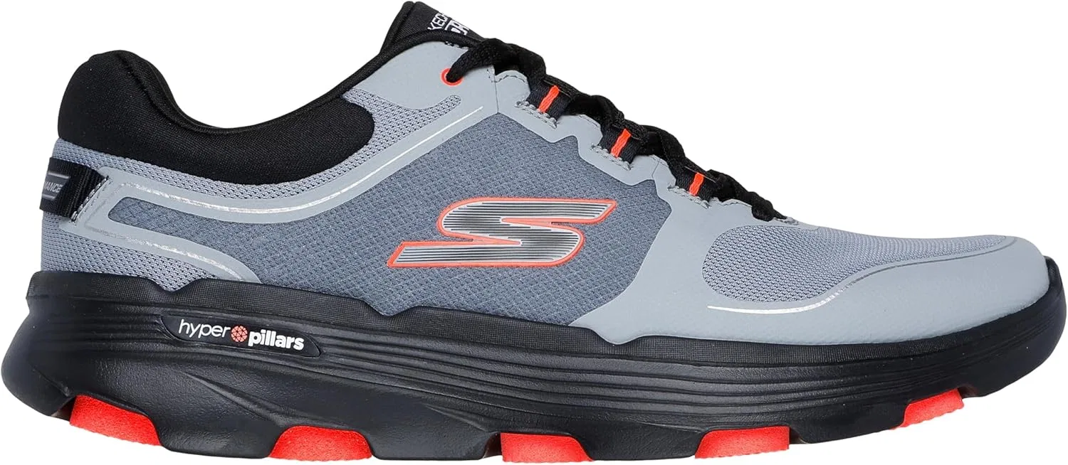 Кроссовки Skechers Herren Go Run 7.0 Full RangeSneaker, Grey And Coral Textile Synthetic — фото 2