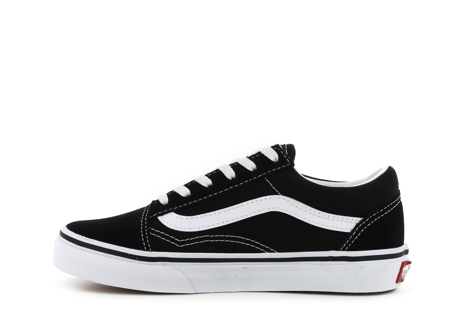 Кроссовки uy old skool на шнуровке Vans, черный — фото 4