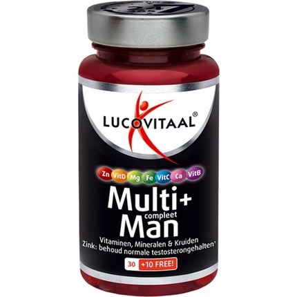 

Мультивитаминные добавки Lucovitaal - для мужчин - 40 таблеток