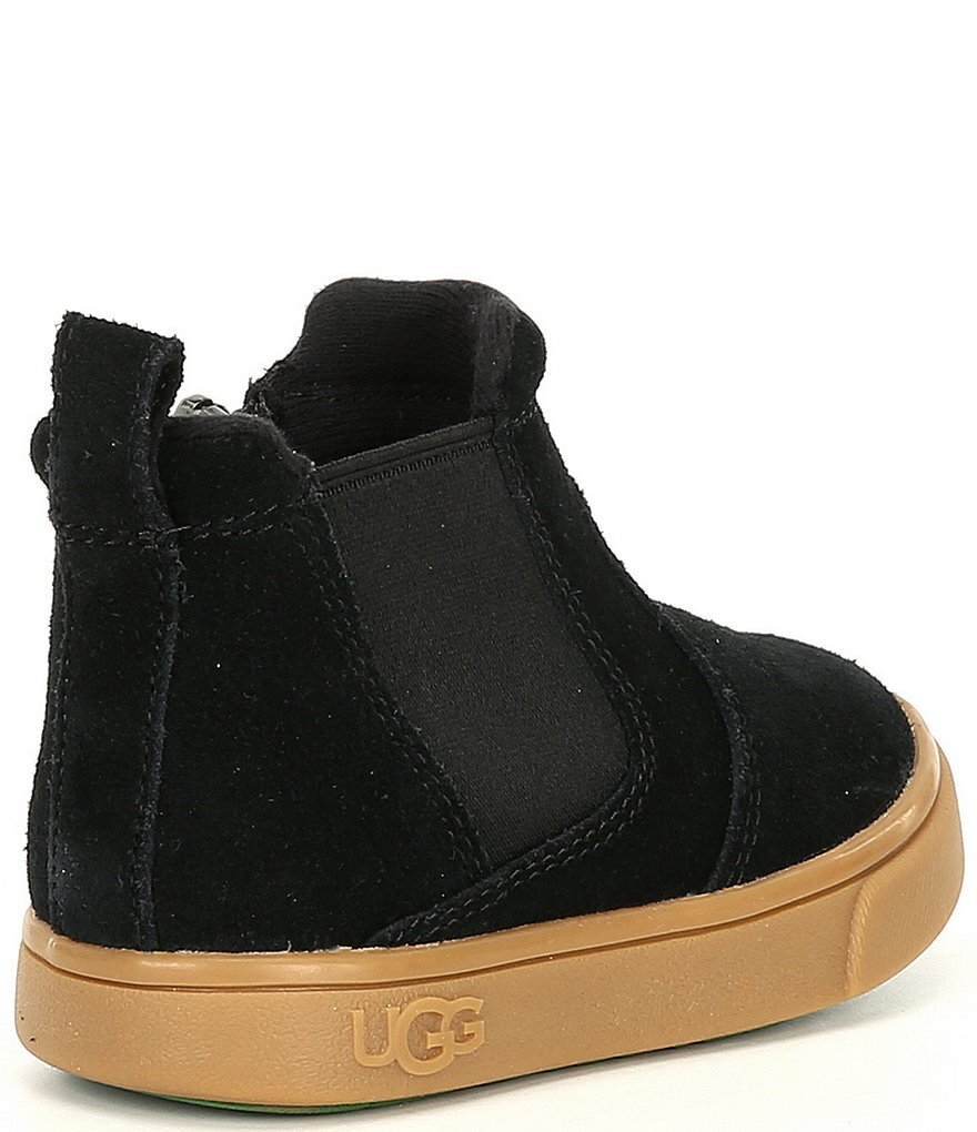 

Детские замшевые ботинки UGG Hamden II (для малышей), черный