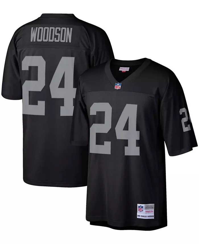 

Мужская реплика футболки Las Vegas Raiders Legacy - Charles Woodson Mitchell & Ness
