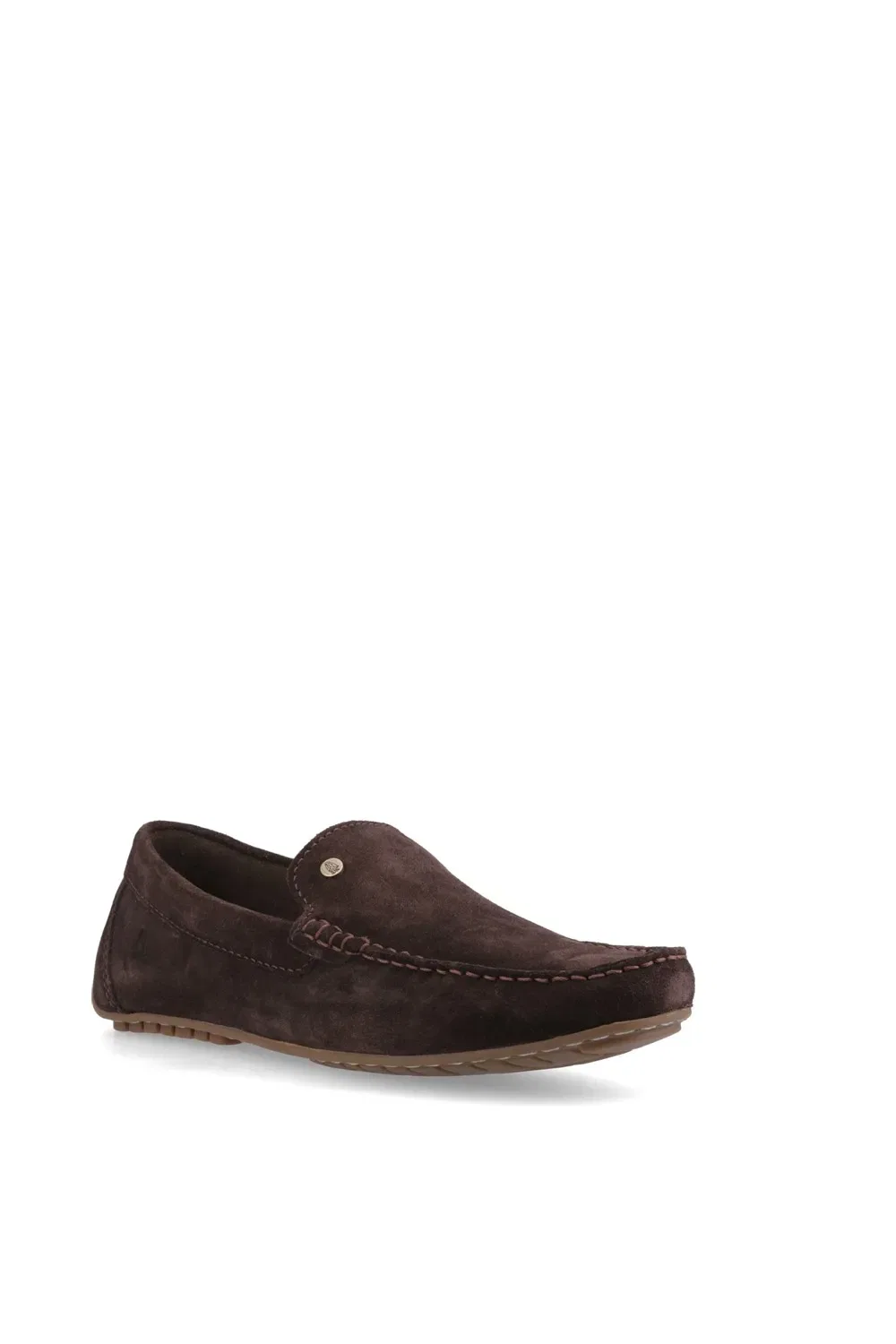 Лоферы замшевые Hush Puppies, коричневый