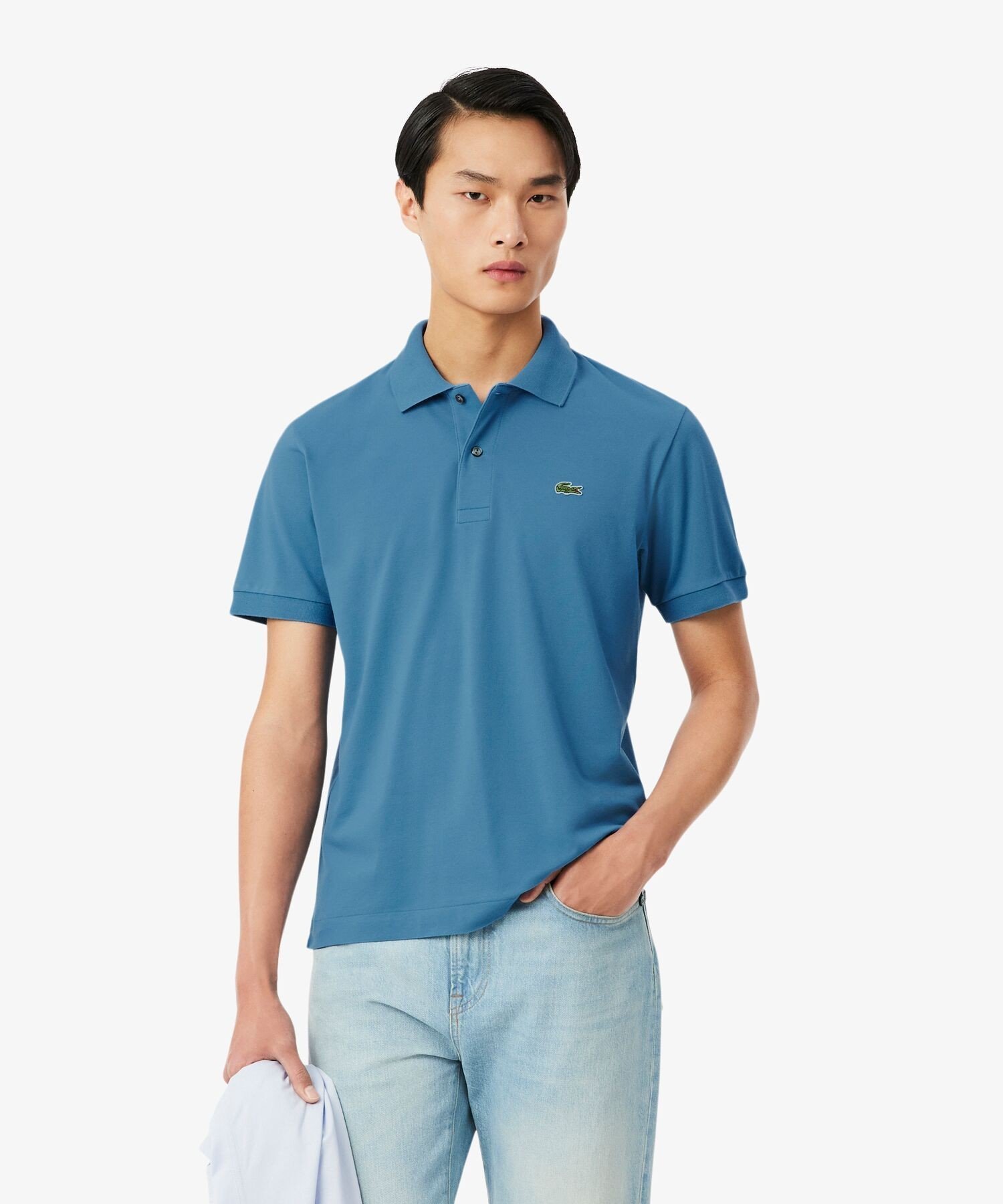 Рубашка-поло LACOSTE L.12.12, Grayish Blue