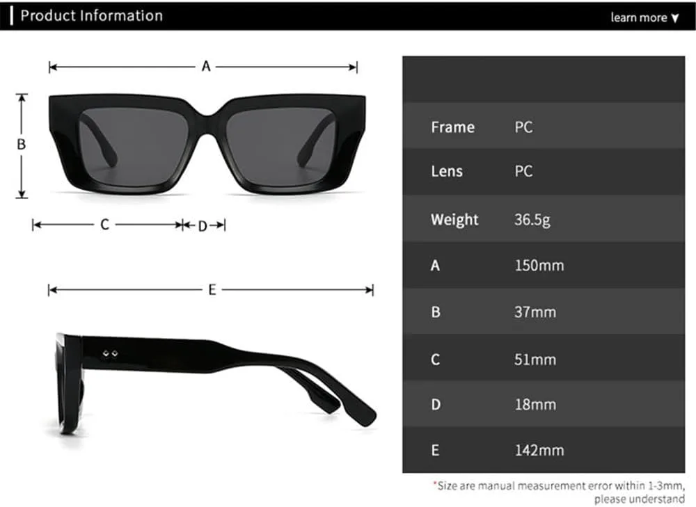 

Солнцезащитные очки UV400 - градиентные очки Rivet Punk для вождения, для женщин и мужчин, для бега и занятий спортом на открытом воздухе generic, Black Black