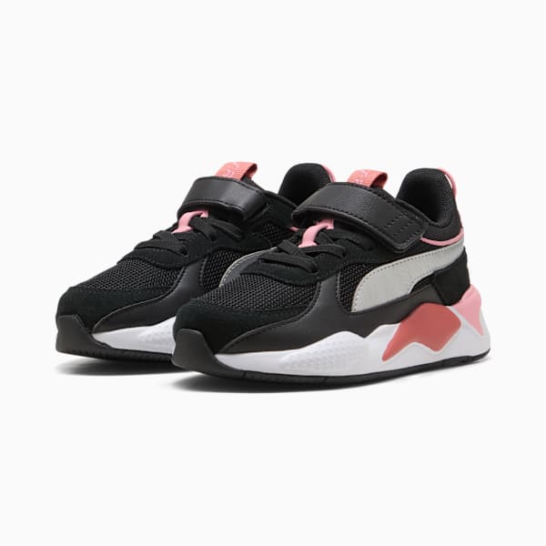 Маленькие дети не любят кроссовки Rs-X Metallic Puma, черный — фото 2