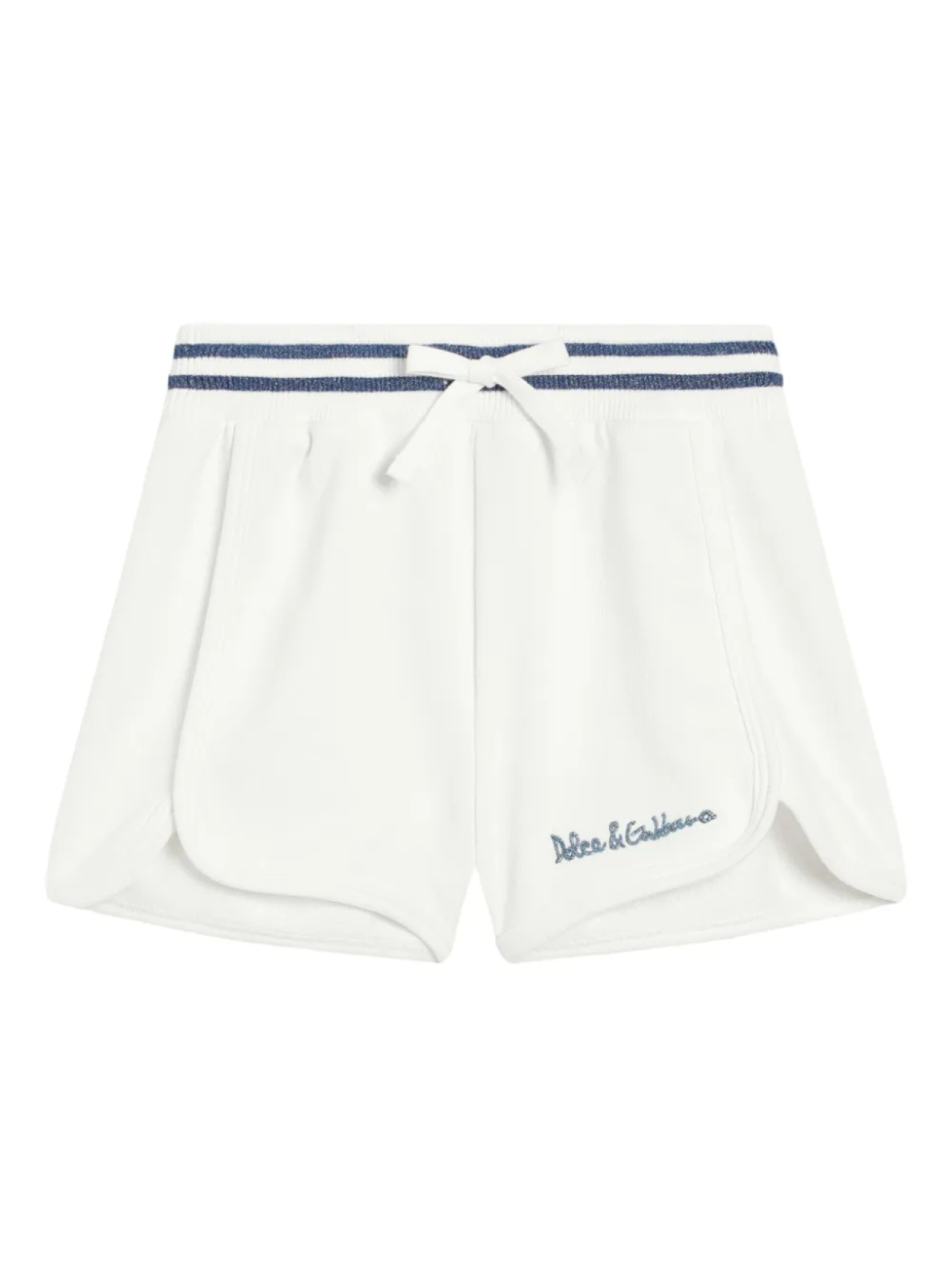 

Детские хлопковые шорты Dolce & Gabbana Dolce & Gabbana Kids, белый