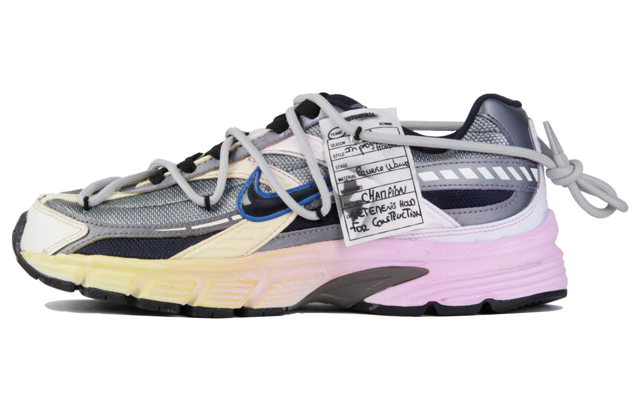 

Кроссовки для бега Initiator мужские с низким верхом серые/желтые/розовые Nike