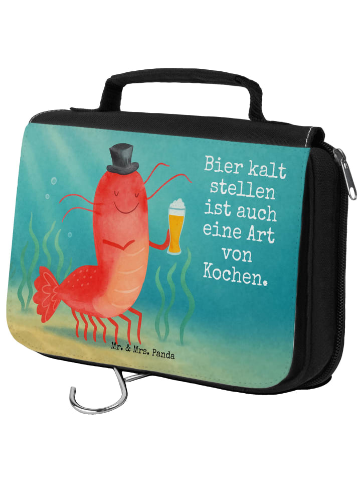 

Mr. & Mrs. Panda Косметичка с изображением лобстера и пшеницы, с надписью белого цвета