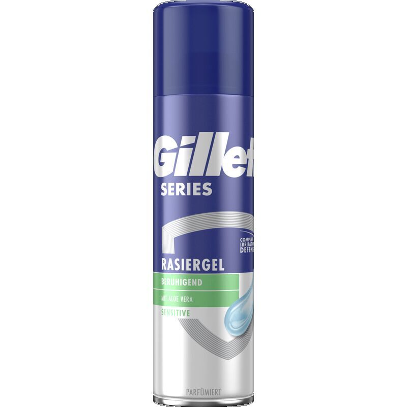 

Гель для бритья серии Sensitive Gillette, 200 ml