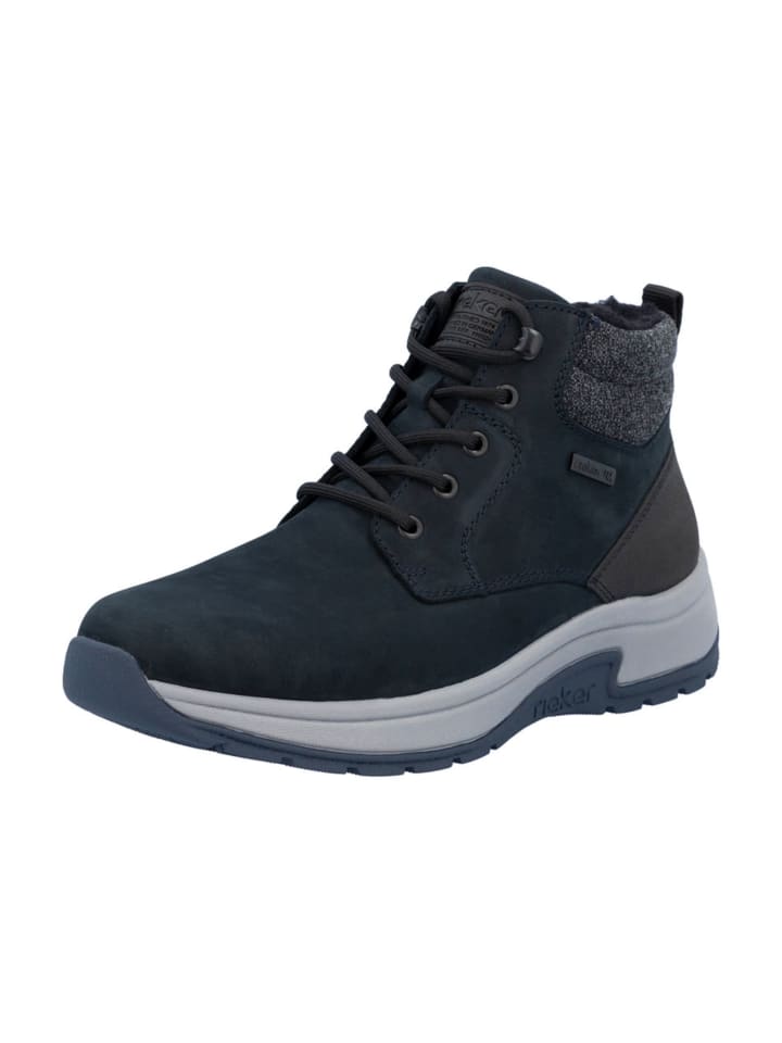 

Rieker Ботинки на шнуровке синего цвета