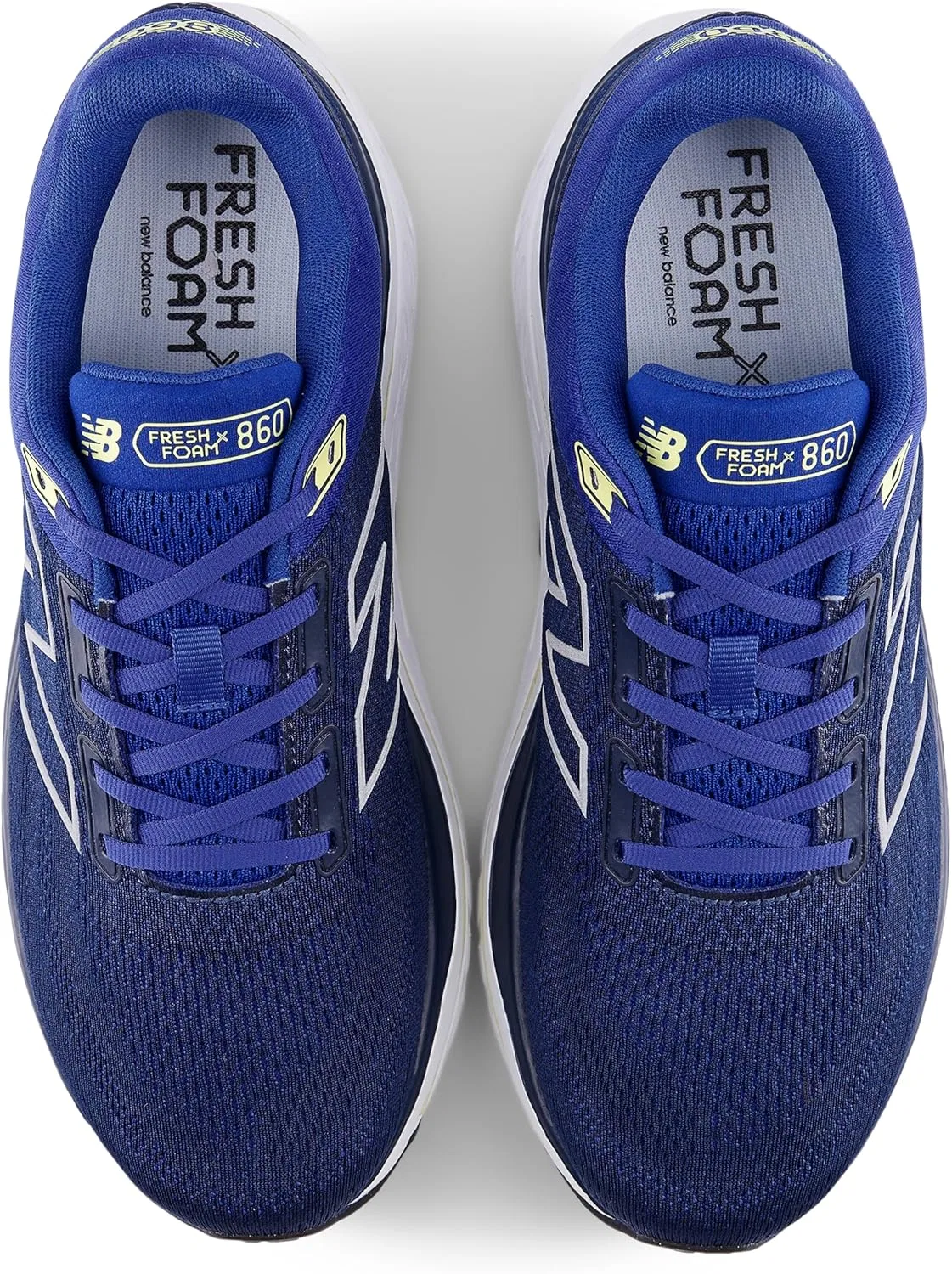 Мужские беговые кроссовки New Balance Fresh Foam X 860 V14, Galaxy Blue Nb Navy Winter Grass — фото 4