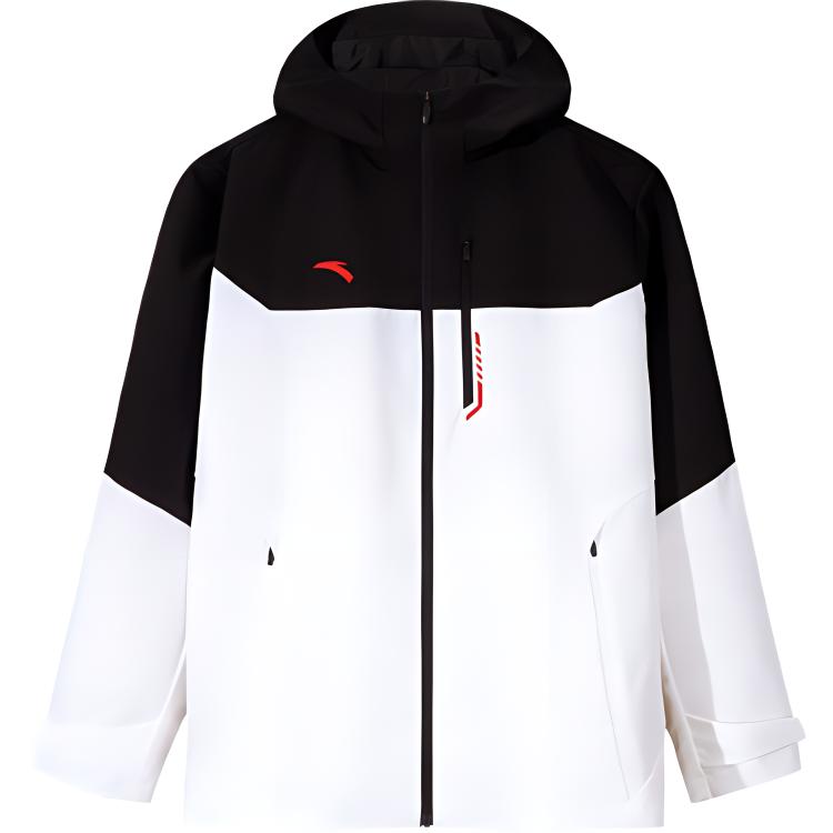 

ANTA Разнообразие тренировочных коллекций Тренч Мужской базовый черный Чистый белый, Basic Black/Pure White