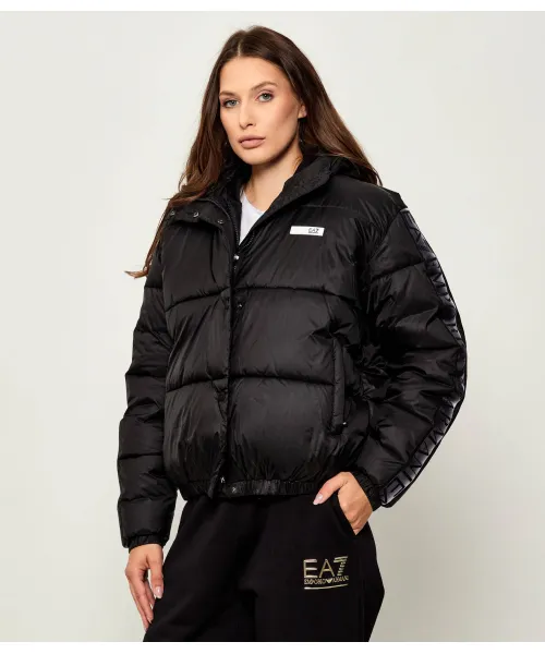 

Динамичная спортивная куртка Loose fit Ea7, черный