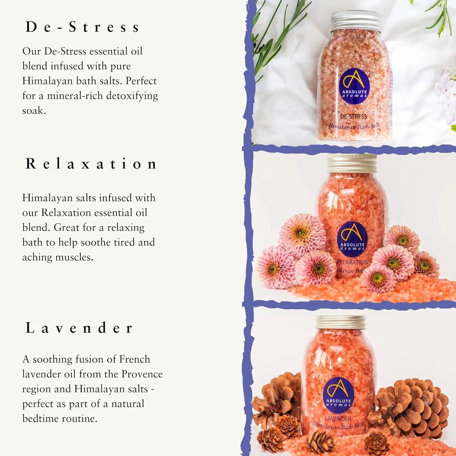 Набор розовой гималайской соли для ванн Absolute Aromas Absolute Aromas — фото 2