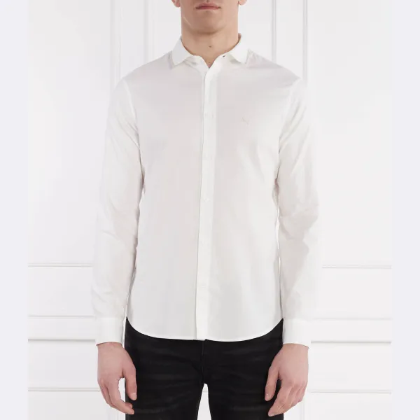 

Рубашка стандартного кроя Armani Exchange, белый