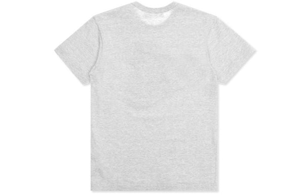 Футболка red love printing short sleeve grey Comme Des Garcons Play, серый — фото 2