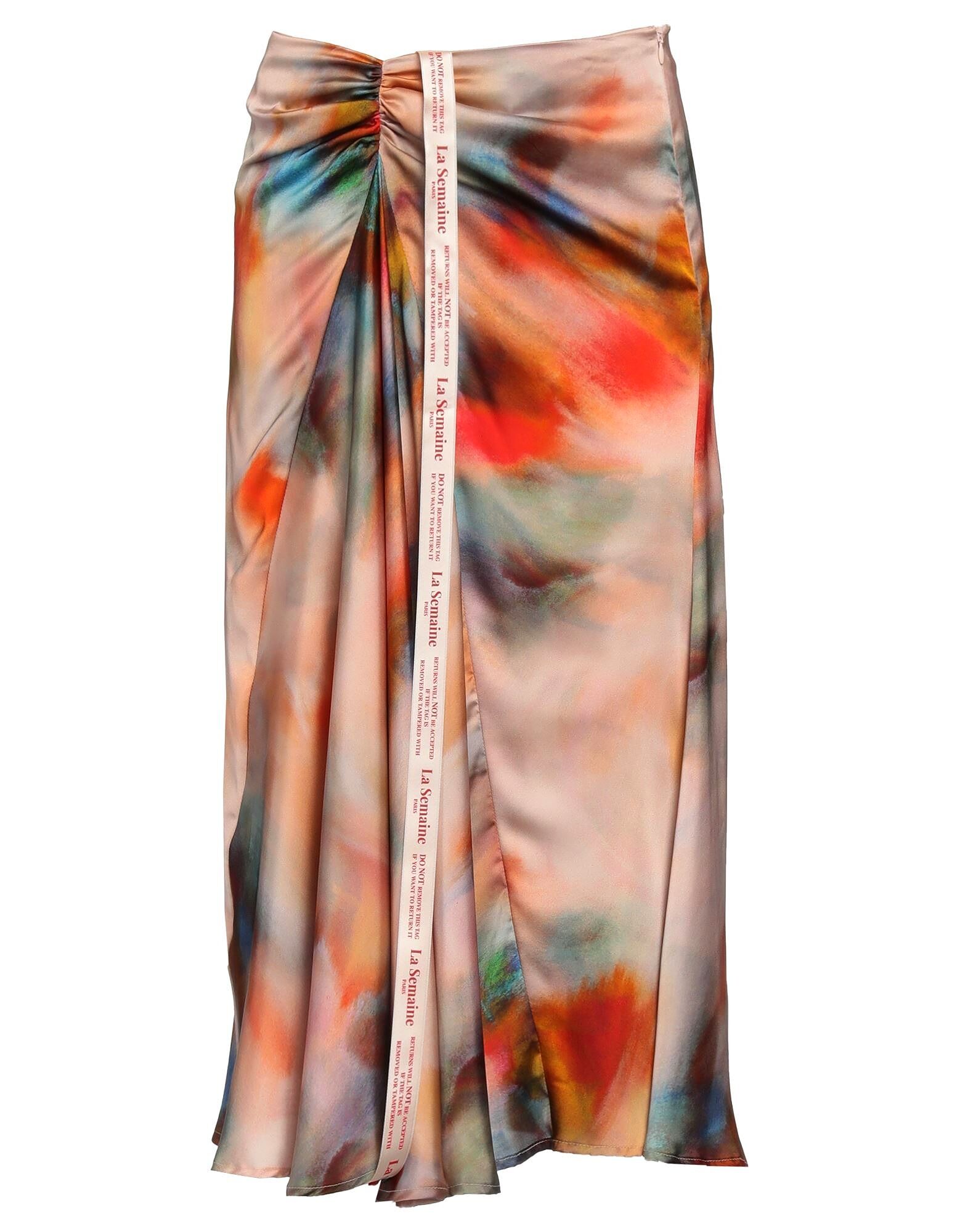 

Юбка миди La Semaine Paris, бледно-розовый