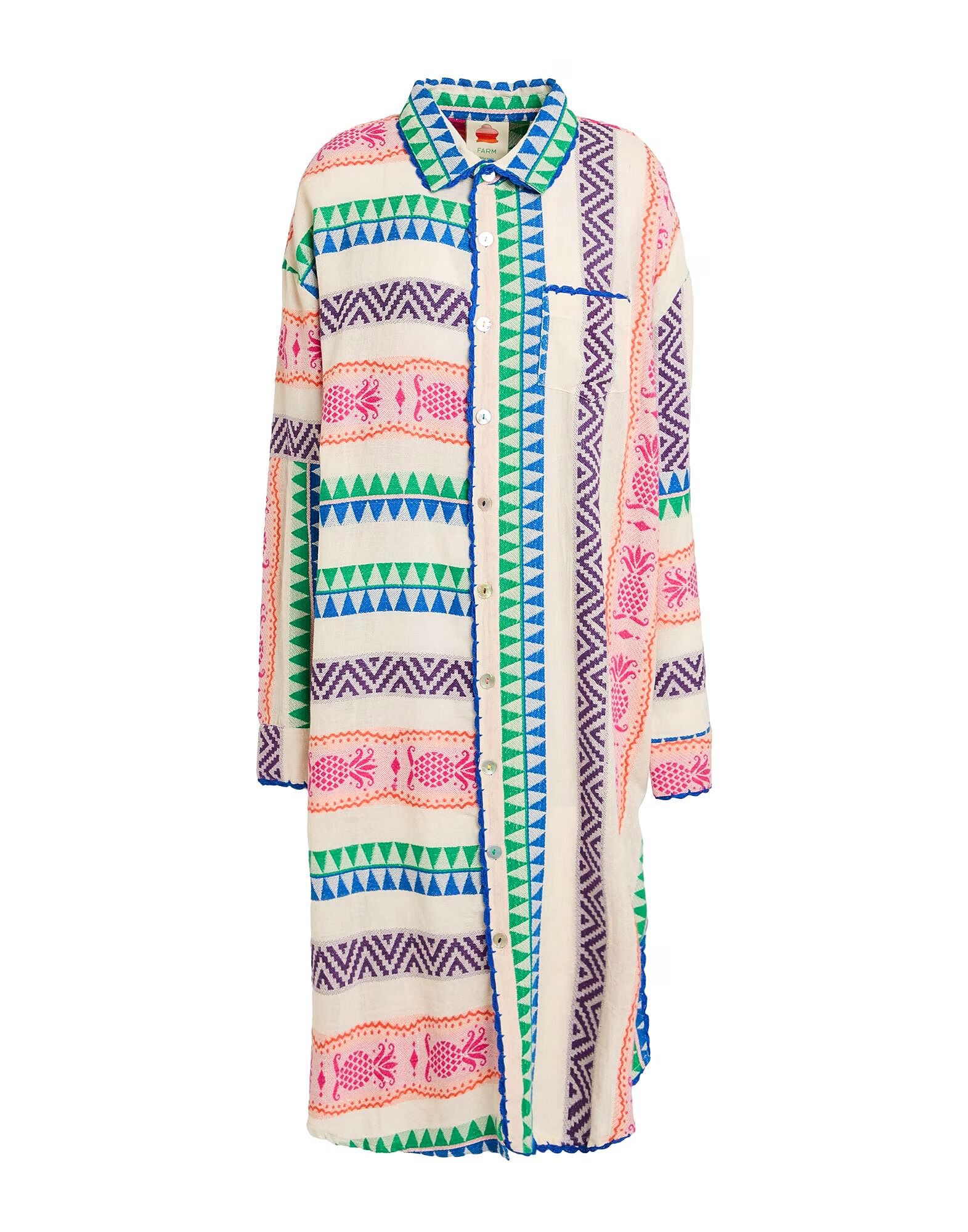 

Платье миди Farm Rio, белый