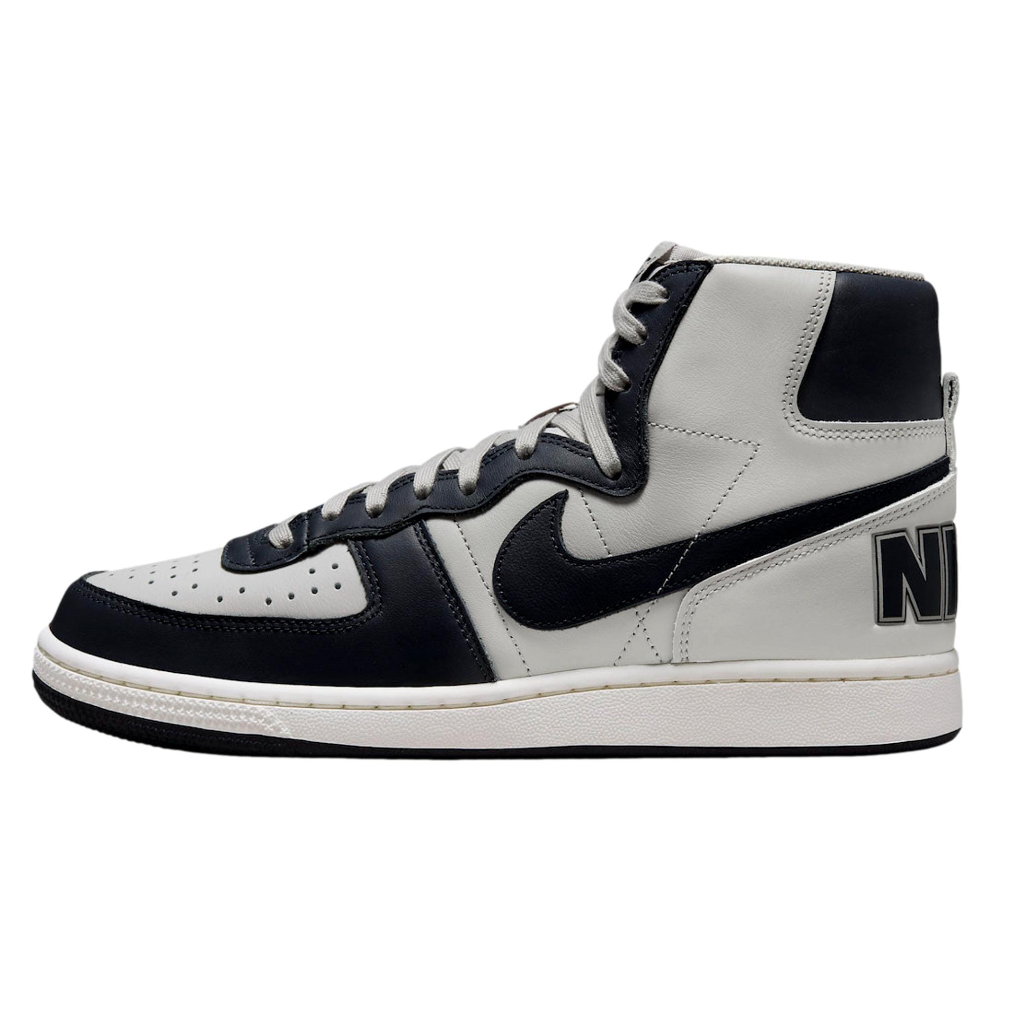 

Nike Terminator High Granite / Dark Obsidian - Sail FB1832-001 Мужские кроссовки, серый
