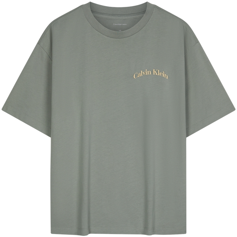 Футболка мужская с круглым вырезом Moderate Calvin Klein, ub1-space черный — фото 3