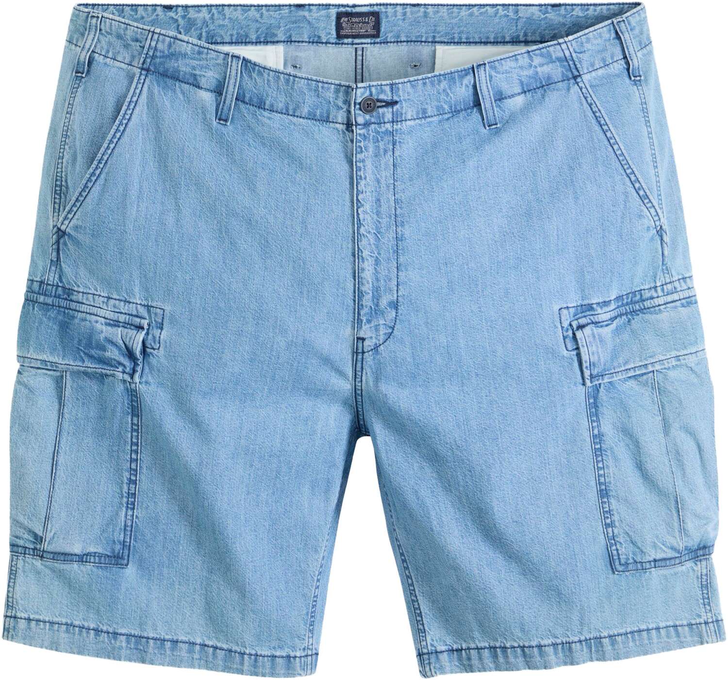 

Levi's Big & Tall Карго-шорты Regular в светло-голубом цвете