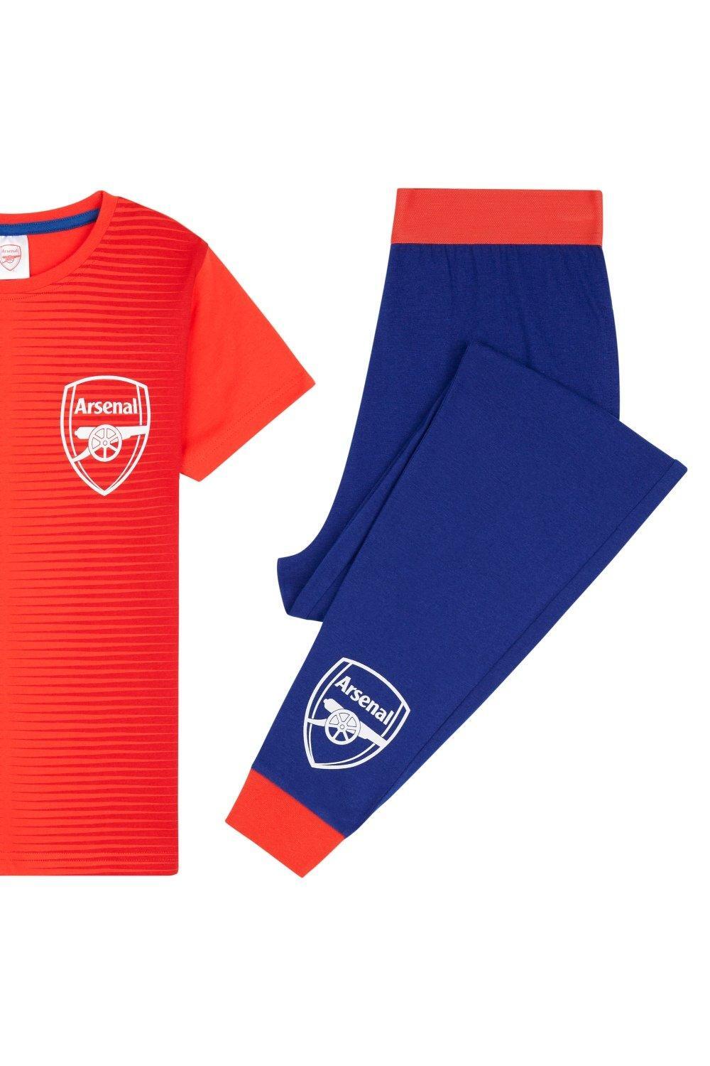 Пижамный комплект для футбольных фанатов, футболка и брюки Arsenal FC, мультиколор — фото 2