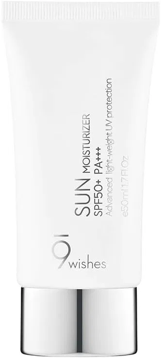 Солнцезащитный увлажняющий крем 9Wishes SPF 50+ PA+++, 50 мл