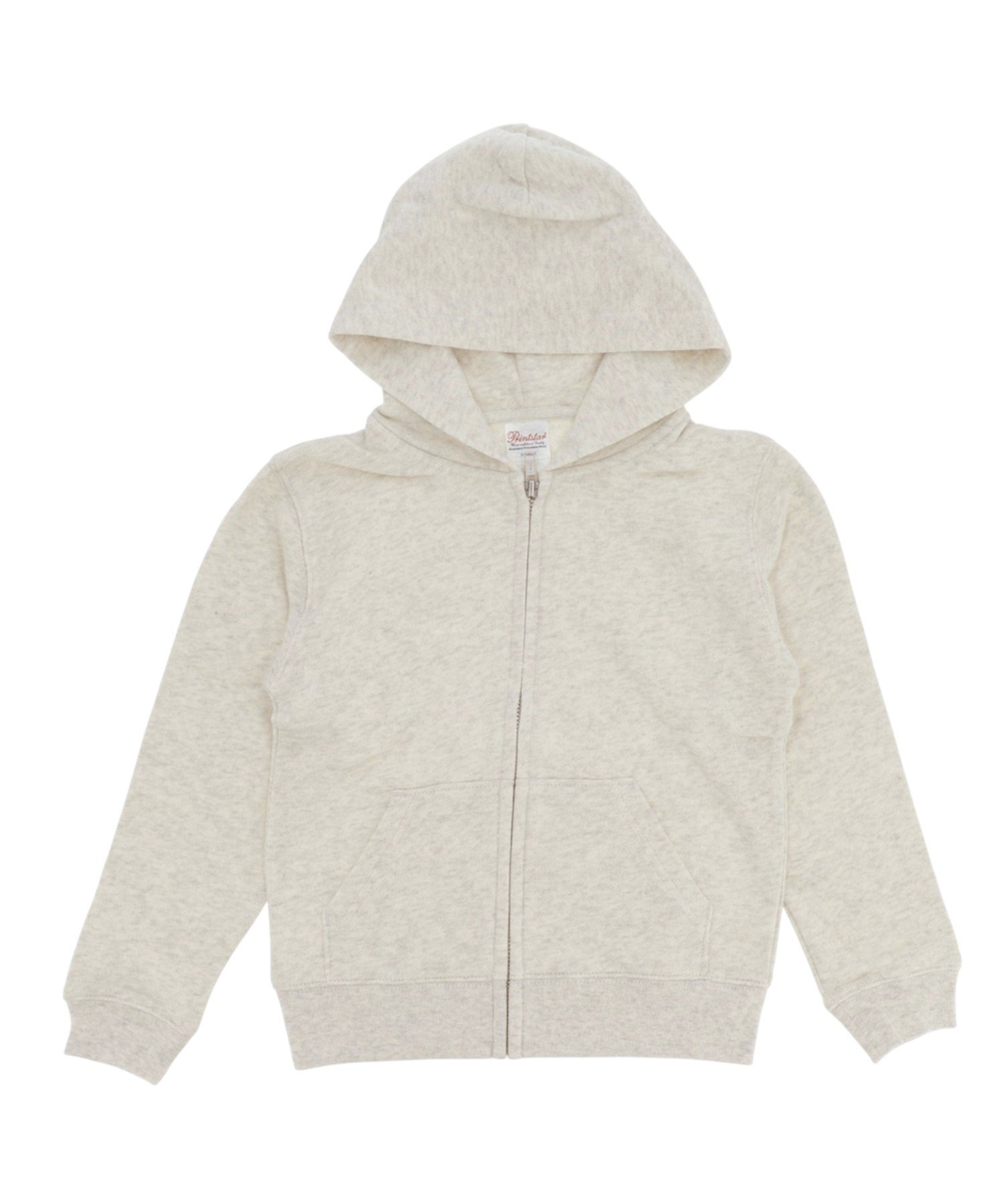 Детская легкая толстовка на молнии весом 8,4 унции Printstar, 039. Oatmeal