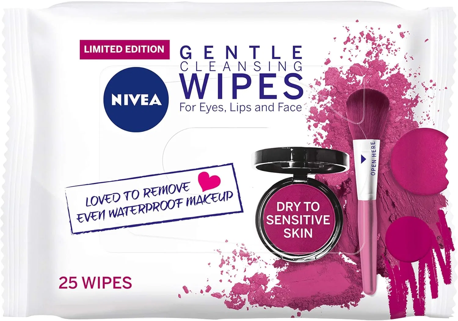 Средство для снятия макияжа Nivea — Салфетки для снятия макияжа Visage Gentle