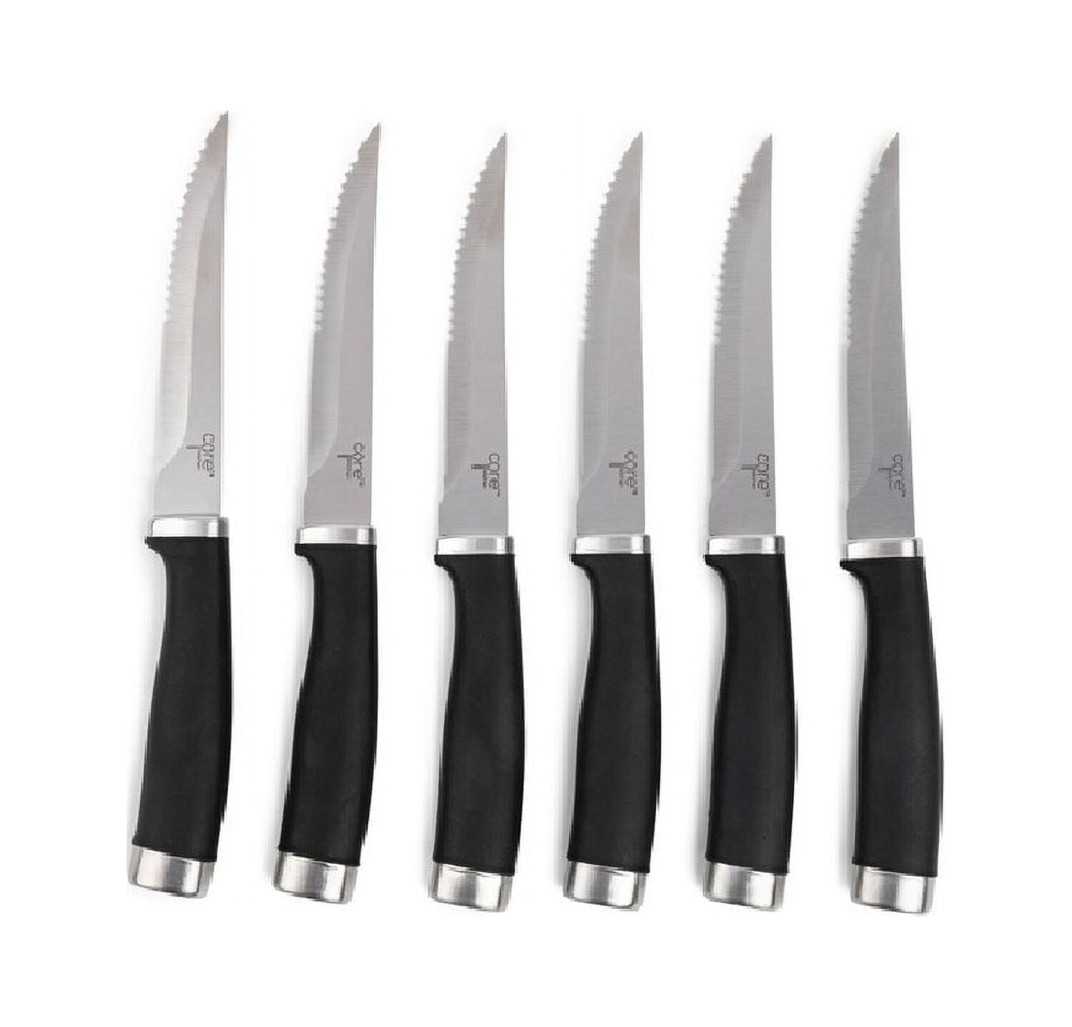 

Нож для стейка Core Kitchen, черный / серебристый