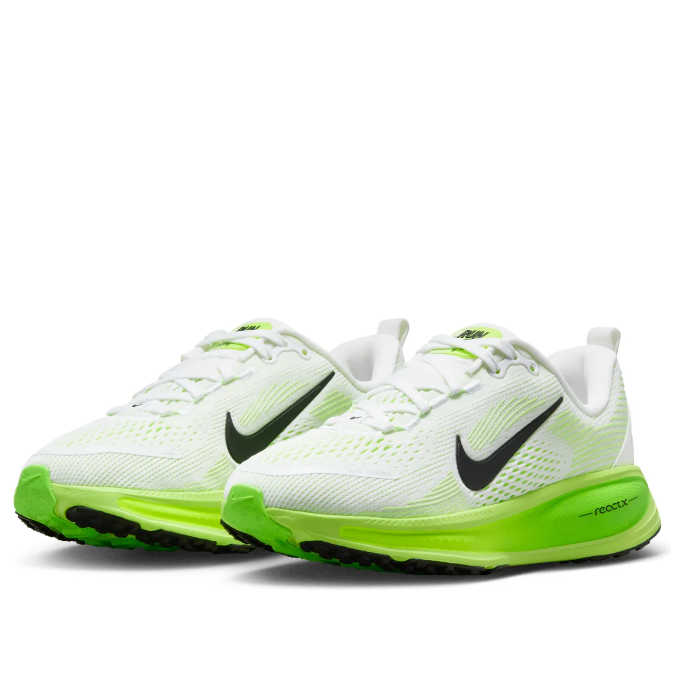 Кроссовки (GS) Nike Air Zoom Vomero 18 'White Electric Green Volt Black' — фото 4