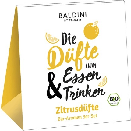 Парфюмерный набор для мужчин Baldini Aroma Citrus Fragrances 5 Ml Set Of 3: The Fragrances For Eating & Drinking 5 Ml 3er — фото 2