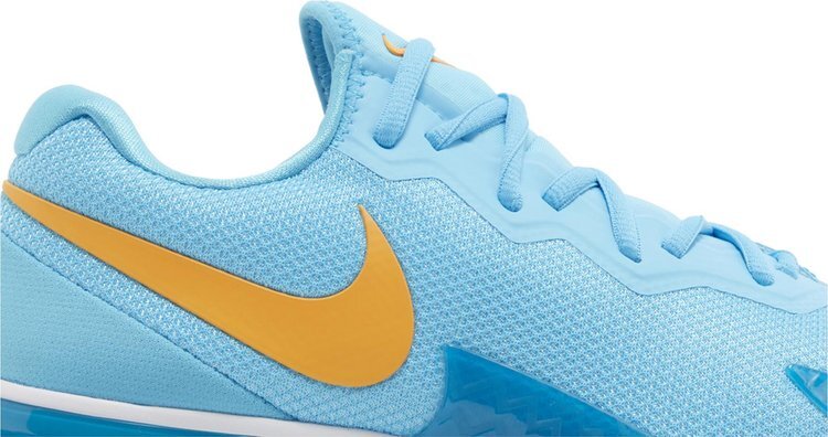 Кроссовки NikeCourt Zoom Vapor Cage 4 Rafa 'Baltic Blue Vivid Orange', синий — фото 2