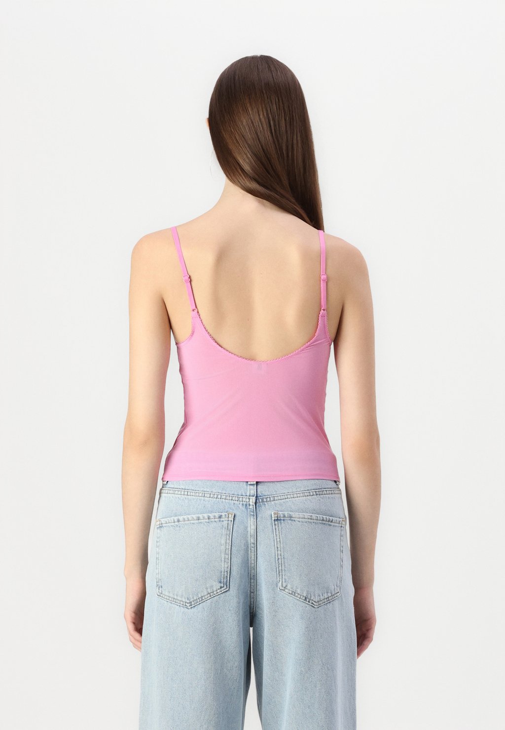 

Топ JE TAMIE CAMI BDG Urban Outfitters, розовый