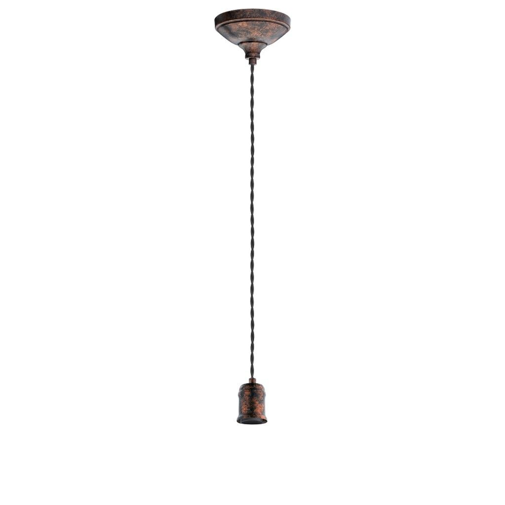 

Подвесной светильник 1 лампочка E27 COPPER BLACK YORTH EGLO, медь