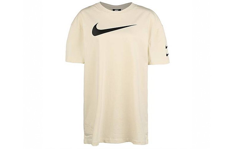 

Платье с короткими рукавами женское, цвет Off White Nike