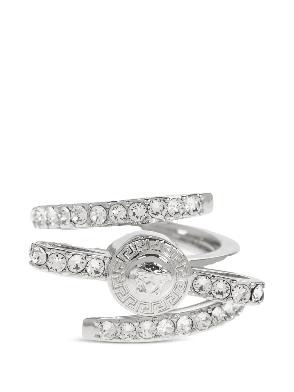 

Кольцо с мотивом Медузы Versace, серебряный