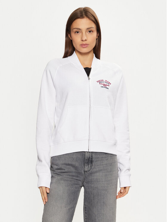 

Толстовка обычного кроя W5RQ22 K68I4 Guess Jeans, белый
