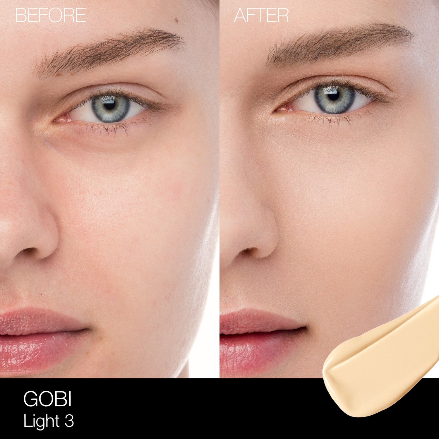 Тональный крем для лица natural radiant longwear Nars, gobi - gobi, объем 30 мл — фото 2