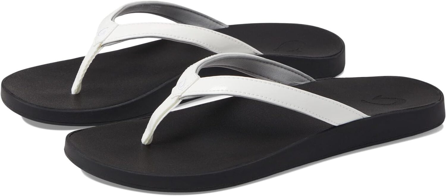 

Шлепанцы Puawe OluKai, цвет White/Black