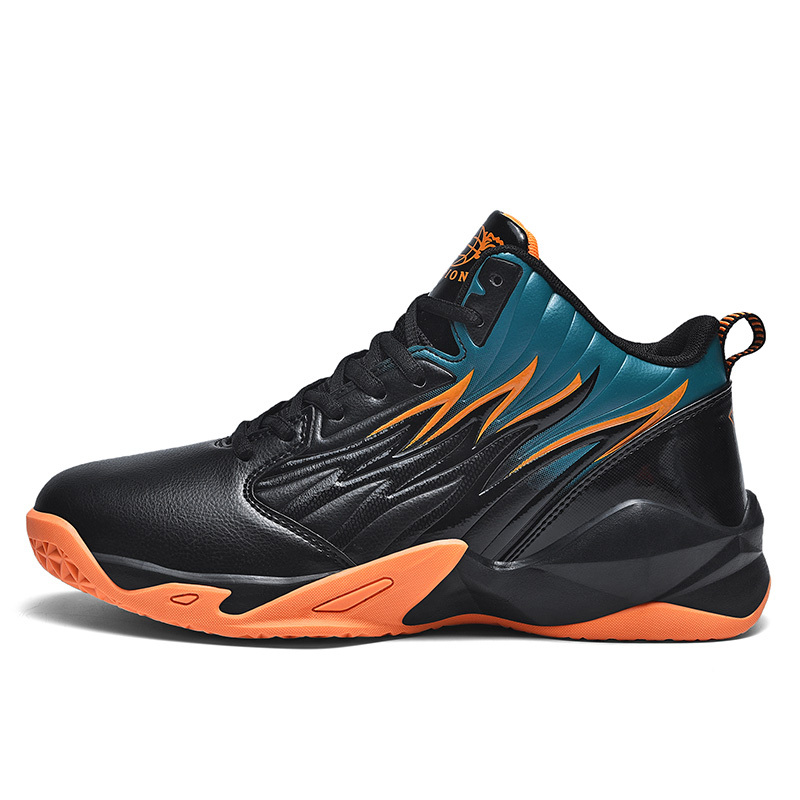 

Баскетбольные кроссовки Basketball Shoes Men Mid-Top Tomay, черный/красный