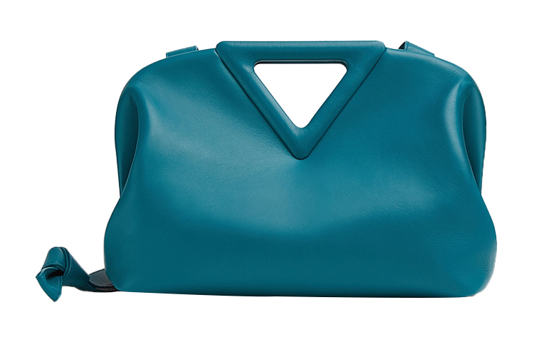 

Bottega Veneta Сумка из коровьей кожи среднего размера женская синяя