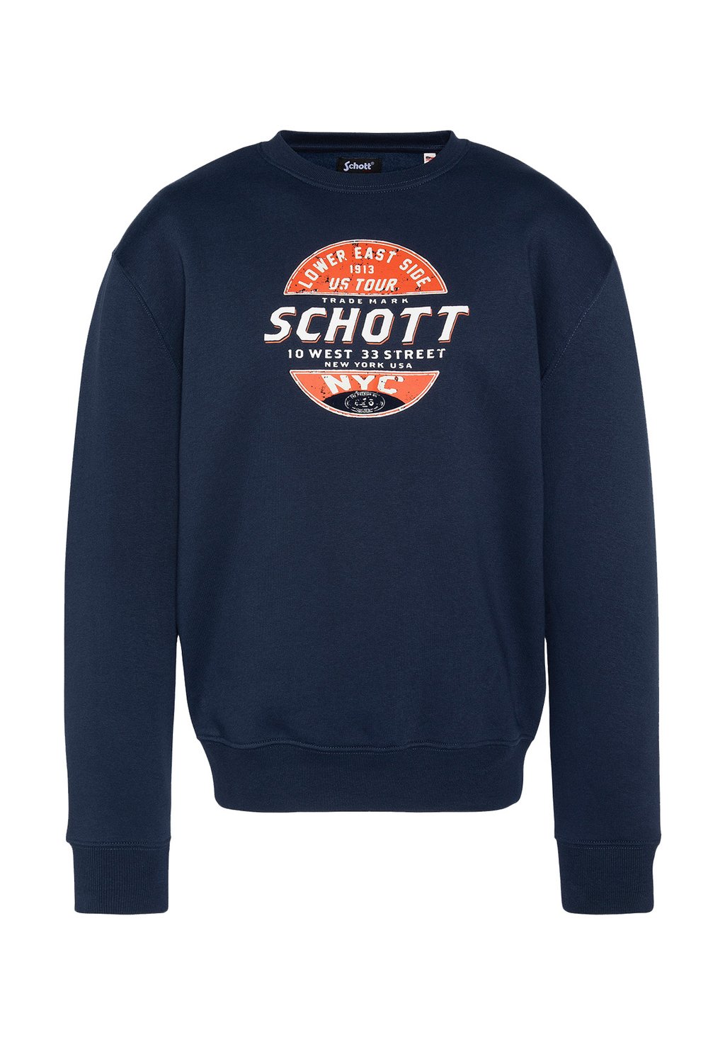 

Толстовка Schott, синий