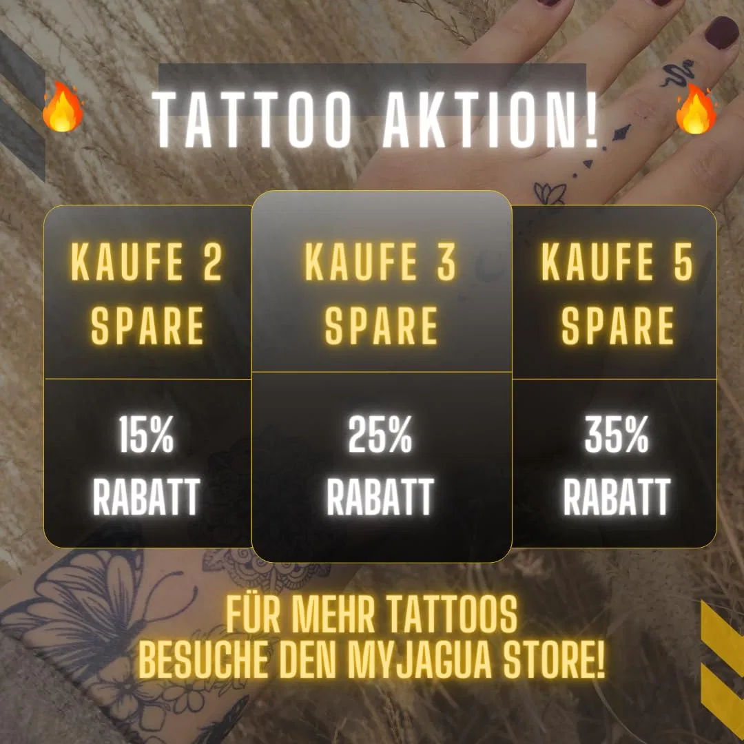 Растительная временная татуировка «Swallow Flight» от MyJagua My Jagua, Swallow Flight — фото 4