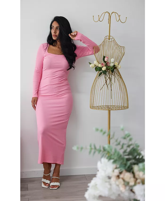 Сандалии с прозрачным каблуком и стразами Date Look London Rag, белый — фото 4